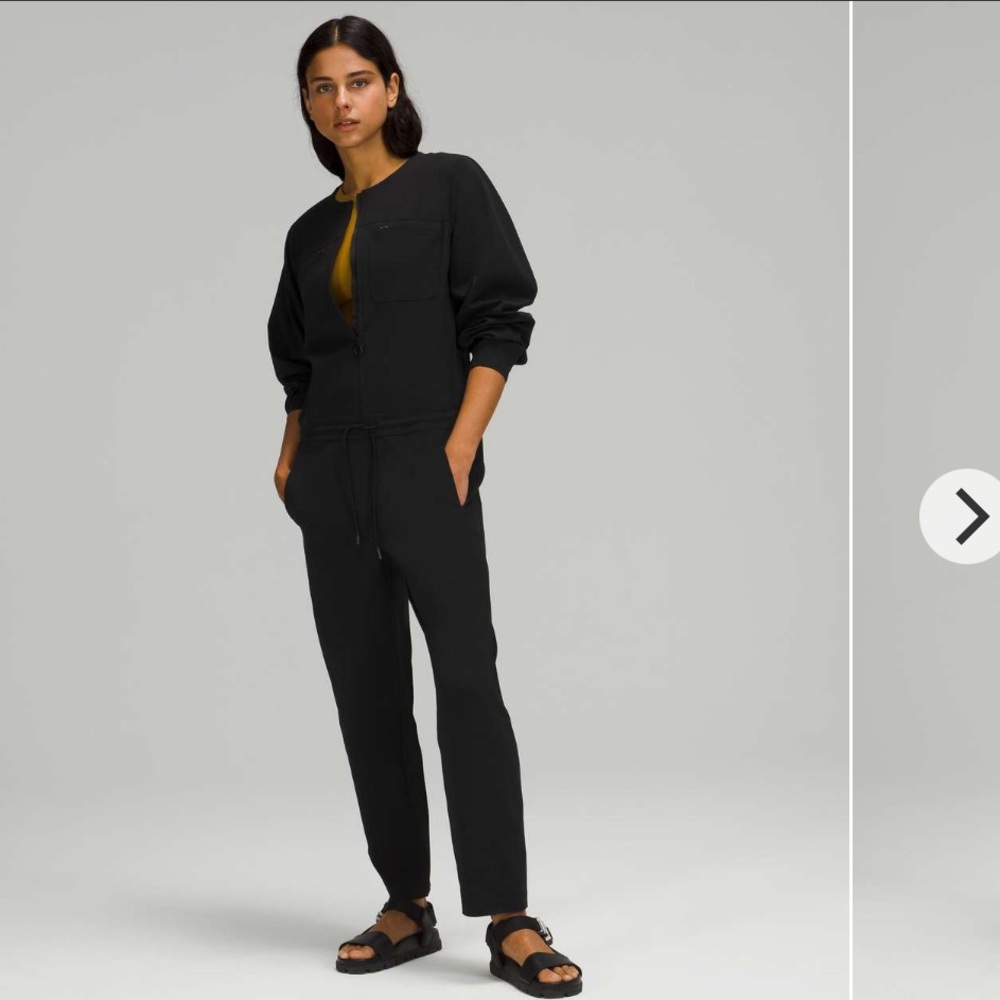 lululemon athletica Black Jumpsuit Romper 12